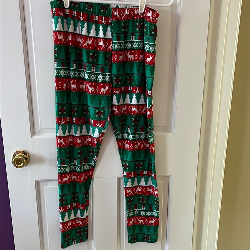 Festive Christmas Patterned Leggings